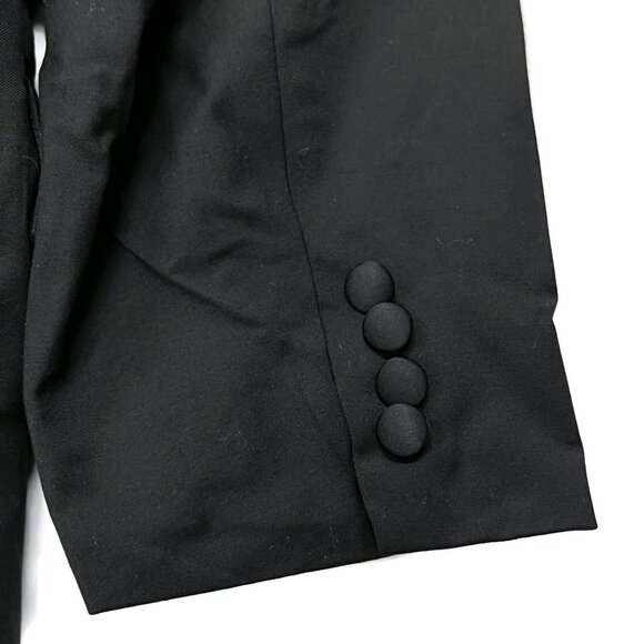 Calvin Klein Black Tuxedo Jacket Mens 42R Canada Made Wedding‎  Formal - Picture 5 of 10